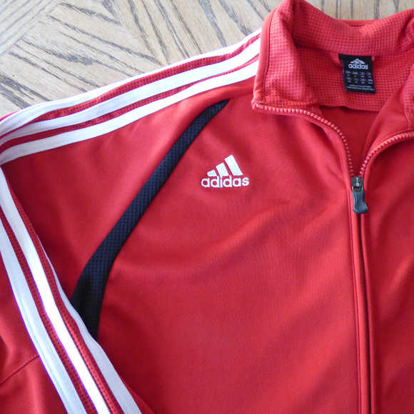 Adidas Climacool Jacket. Medium,  Red and Black - Picture 5 of 8